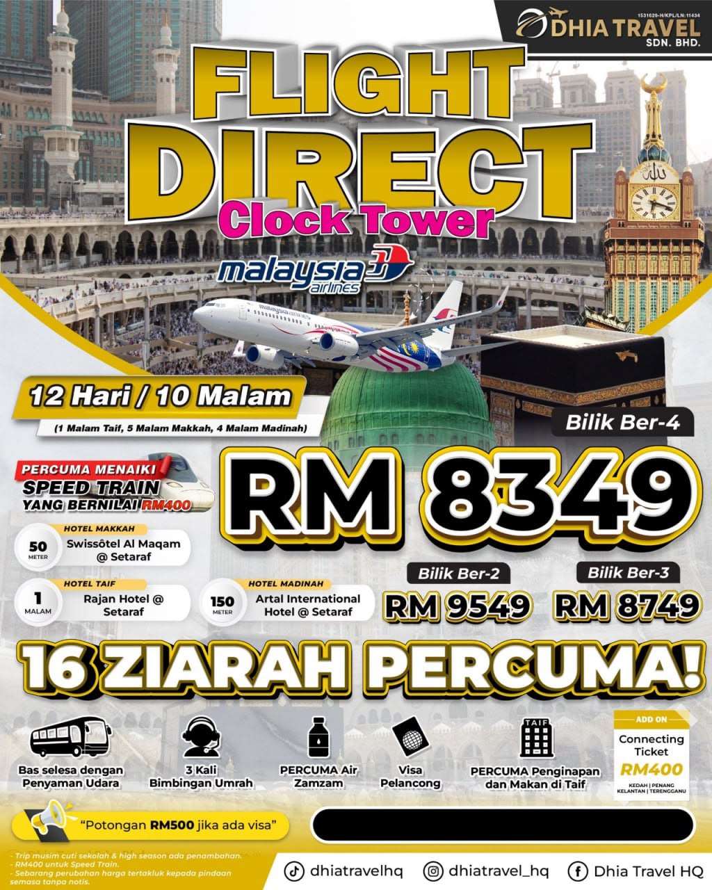 Flight Direct Clock Tower